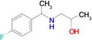 1-((1-(4-Fluorophenyl)ethyl)amino)propan-2-ol