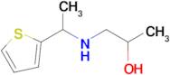 1-((1-(Thiophen-2-yl)ethyl)amino)propan-2-ol