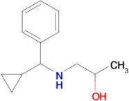 1-((Cyclopropyl(phenyl)methyl)amino)propan-2-ol