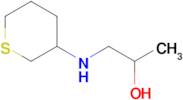 1-((Tetrahydro-2h-thiopyran-3-yl)amino)propan-2-ol