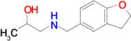 1-(((2,3-Dihydrobenzofuran-5-yl)methyl)amino)propan-2-ol