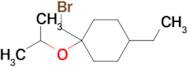 1-(Bromomethyl)-4-ethyl-1-isopropoxycyclohexane