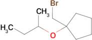 1-(Bromomethyl)-1-(sec-butoxy)cyclopentane