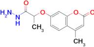 2-((4-Methyl-2-oxo-2h-chromen-7-yl)oxy)propanehydrazide