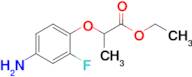 Ethyl 2-(4-amino-2-fluorophenoxy)propanoate