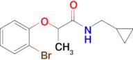 2-(2-Bromophenoxy)-N-(cyclopropylmethyl)propanamide