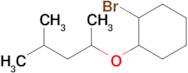 1-Bromo-2-((4-methylpentan-2-yl)oxy)cyclohexane