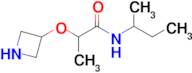 2-(Azetidin-3-yloxy)-N-(sec-butyl)propanamide