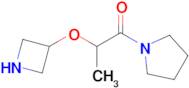 2-(Azetidin-3-yloxy)-1-(pyrrolidin-1-yl)propan-1-one