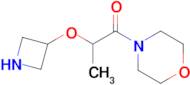 2-(Azetidin-3-yloxy)-1-morpholinopropan-1-one