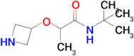 2-(Azetidin-3-yloxy)-N-(tert-butyl)propanamide