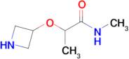 2-(Azetidin-3-yloxy)-N-methylpropanamide