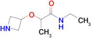 2-(Azetidin-3-yloxy)-N-ethylpropanamide