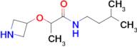 2-(Azetidin-3-yloxy)-N-isopentylpropanamide