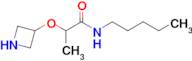 2-(Azetidin-3-yloxy)-N-pentylpropanamide