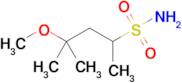 4-Methoxy-4-methylpentane-2-sulfonamide