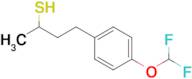 4-(4-(Difluoromethoxy)phenyl)butane-2-thiol