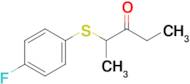 2-((4-Fluorophenyl)thio)pentan-3-one