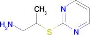 2-(Pyrimidin-2-ylthio)propan-1-amine