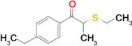 1-(4-Ethylphenyl)-2-(ethylthio)propan-1-one