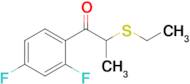 1-(2,4-Difluorophenyl)-2-(ethylthio)propan-1-one