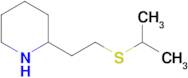 2-(2-(Isopropylthio)ethyl)piperidine