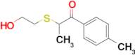 2-((2-Hydroxyethyl)thio)-1-(p-tolyl)propan-1-one