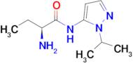 (S)-2-Amino-N-(1-isopropyl-1h-pyrazol-5-yl)butanamide