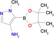 1-Methyl-5-(4,4,5,5-tetramethyl-1,3,2-dioxaborolan-2-yl)-1h-pyrazol-4-amine