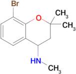 8-Bromo-n,2,2-trimethylchroman-4-amine