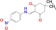 5,5-Dimethyl-2-(((4-nitrophenyl)amino)methylene)cyclohexane-1,3-dione