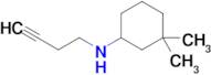 n-(But-3-yn-1-yl)-3,3-dimethylcyclohexan-1-amine