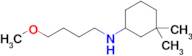 n-(4-Methoxybutyl)-3,3-dimethylcyclohexan-1-amine