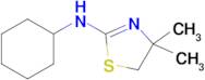 n-Cyclohexyl-4,4-dimethyl-4,5-dihydrothiazol-2-amine