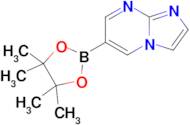 6-(4,4,5,5-Tetramethyl-1,3,2-dioxaborolan-2-yl)imidazo[1,2-a]pyrimidine