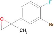 2-(3-Bromo-4-fluorophenyl)-2-methyloxirane
