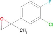 2-(3-Chloro-4-fluorophenyl)-2-methyloxirane