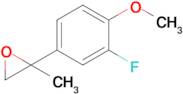 2-(3-Fluoro-4-methoxyphenyl)-2-methyloxirane