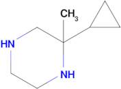 2-Cyclopropyl-2-methylpiperazine