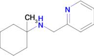 1-Methyl-N-(pyridin-2-ylmethyl)cyclohexan-1-amine