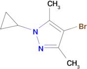 4-Bromo-1-cyclopropyl-3,5-dimethyl-1h-pyrazole