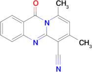 7,9-Dimethyl-11-oxo-11h-pyrido[2,1-b]quinazoline-6-carbonitrile