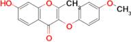 7-Hydroxy-3-(4-methoxyphenoxy)-2-methyl-4h-chromen-4-one