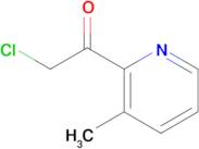 2-Chloro-1-(3-methylpyridin-2-yl)ethan-1-one