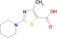 4-Methyl-2-(piperidin-1-yl)thiazole-5-carboxylic acid