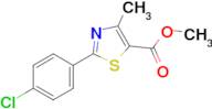 Methyl 2-(4-chlorophenyl)-4-methylthiazole-5-carboxylate