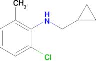 2-Chloro-N-(cyclopropylmethyl)-6-methylaniline