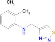 n-((1,2,3-Thiadiazol-4-yl)methyl)-2,3-dimethylaniline