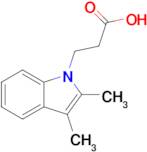 3-(2,3-Dimethyl-1h-indol-1-yl)propanoic acid