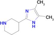 3-(4,5-Dimethyl-1h-imidazol-2-yl)piperidine